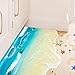 Wall Sticker,Saingace Home Decor 3D Beach Floor Wall Removable Mural Decals Vinyl Art Living Room Decor