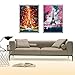 ONEST 2 Packs DIY 5D Diamond Painting Set Full Drill Diamond Painting Wall Stickers for Living Room (Eiffel Tower)