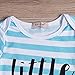 Mellons Newborn Baby Boys Girls pajamas Letter Printed Stripe Long Sleeve sleepers with hat