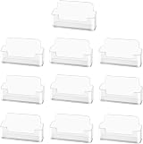 flintronic Transparent Acrylic Business Card Holder 10 Pack 30-50 Cards view 9
