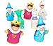 Fairy Tale Finger Puppet Party Favors (24 Assorted Characters) Kings, Knights, Wizards