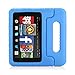 MoKo Case for Fire HD 6 - Kids Shock Proof Convertible Handle Light Weight Super Protective Stand Cover for Amazon Kindle Fire HD 6 Inch 2014 Tablet, BLUE