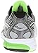 Saucony Men's Ride 7 Running Shoe,Silver/Black/Slime,10 M US
