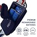 DanForce Headlamp. USB Rechargeable LED Head Lamp. Ultra Bright LUMINUS 1080 Lumen Head Flashlight + Red Light. HeadLamps for Adults, Camping, Outdoors & Hard Hat Work. Zoomable IPX54 Headlight