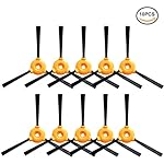 3-armed Nylon Replacment Spining Side Brushes for Ecovacs DEEBOT N79 Robotic Vacuum Cleaner ( Packs of 10 )