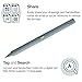 NeoLab Convergence Neopen M1 Smartpen for iOS, Android, Smartphones, Tablets, and Windows - Automatically Digitizes Your Handwriting and Drawings - Grey