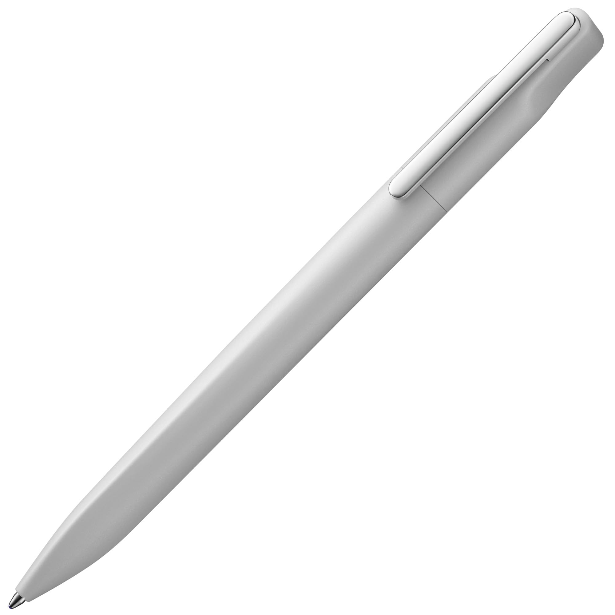 Lamy xevo lightgrey – balanced Ballpoint Pen with twist mechanism & line width M – triangular shape with metal clip – including large capacity refill M 16 in blue