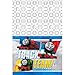 Thomas All Aboard Train Party Supplies Pack for 16 Guests | 24 Paper Straws, 16 Dessert Plates, 16 Beverage Napkins, 16 Cups, and 1 Table Cover | Train Decorations For The Perfect Train Birthday Party
