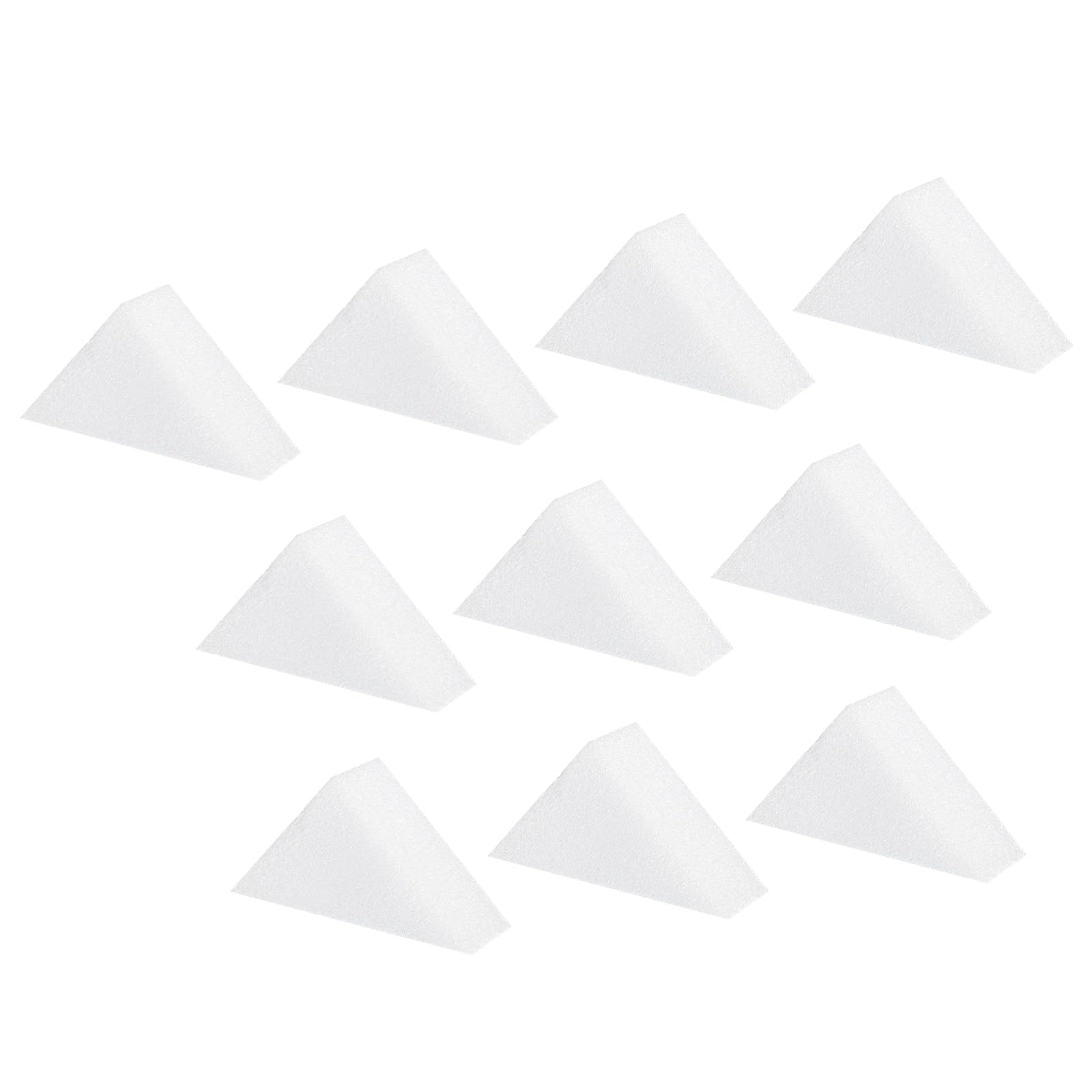 PATIKIL Triangle Corner Protector 3.9x3.9x1.6 Inch Hollow Edges Guard for Moving Packing Pack of 20