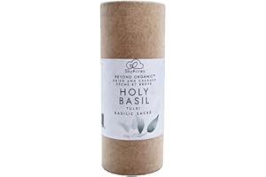 Organic Crushed Holy Basil - Dried Tulsi, Premium, Unprocessed, Natural, & Vertically Farmed In BC