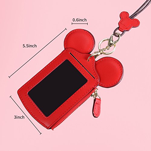 image for Neck Pouch, CHARMINER Card Holder Wallet, Neck Bag Travel Documents Pu