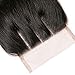 Brazilian Straight Hair With Closure 3 Bundles Unprocessed Virgin Human Hair Bundles With Lace Closure Three Part Hair Extensions Natural Color (24 26 28+22Three part)