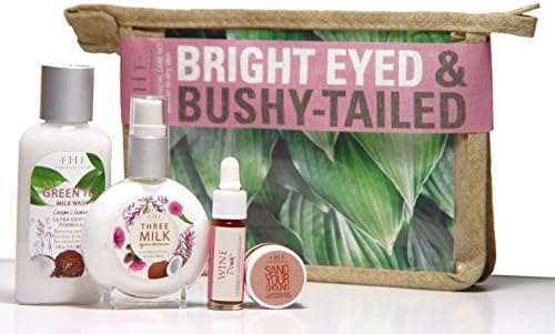 Farm House Fresh Unisex-Adult Bright Eyed/Bushy Tailed 4PC Facial Set