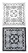 CTM 27 Inch Extra Large Cotton Texas Paisley Bandana