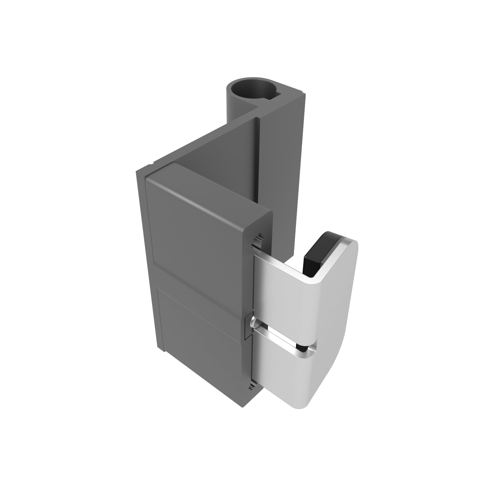 Windhager Insect Protection Clamp Adapter for Frame Doors, Accessories Mounting Fly Screen No Drilling Required, Anthracite, 03875