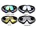 CS Windproof UV400 Snowmobile Bicycle Bike Motorcycle Ski Goggle Protective Glasses (Yellow)