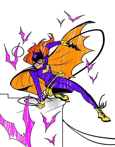 Batgirl: An Adult Coloring Book