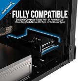 Sabrent 2.5 Inch to 3.5 Inch Internal Hard Drive Mounting Bracket Kit BK-HDDF view 4