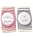 YoungVill Baby Crawling Knee Pads (2 Pairs)- Leg Protector for Toddler Boys and Girls - Pink and Grey