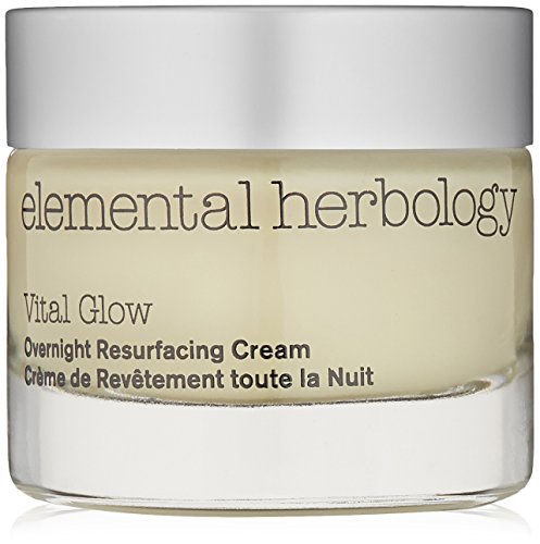 elemental herbology Vital Glow Overnight Resurfacing Cream, 1.7  Fl Oz