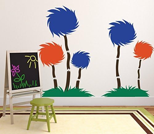 Amazon Com Enid545anne Wall Decor Tufted Trees Classroom Decor