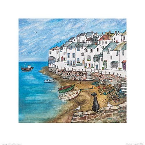 Joe Ramm (Harbour Hound 40 x 40cm Art Print
