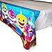FUNTON Baby Shark Table Cloth: Baby Shark Plastic Table Cloths 90