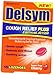 Delsym Cough Relief Plus Lozenges, Cherry Sugar Free, 16 Count