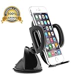 Gempion 5820717 Car Mount Phone Holder for 4.8-Inches Smartphones - Black