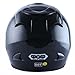 WOW Motorcycle Street Bike Full Face Helmet Carbon Fiber Black