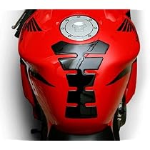 Universal Motorcycle Tank Pad Protector - Fits Suzuki, Kawasaki, Yamaha & More