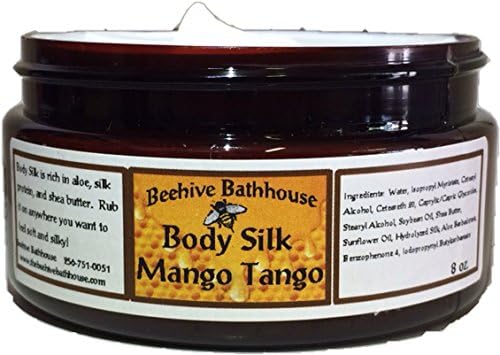 Beehive Bathhouse Body Silk - Mango Tango 8 oz.
