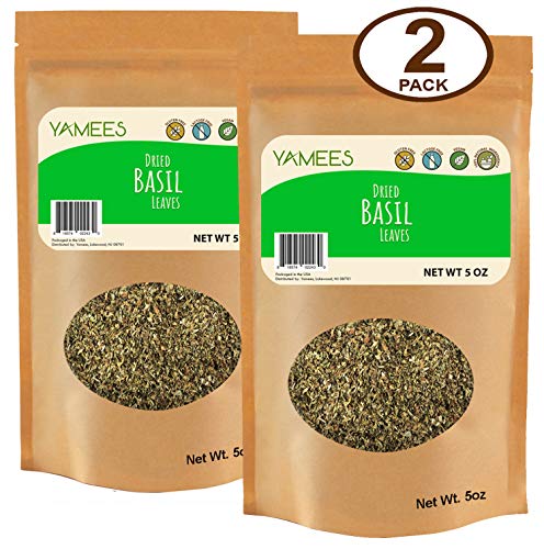 Yamees BULK Basil Leaves – Bulk Herbs – Choose Your Custom Variety Pack - Bulk Spices - 10 Oz (5 Oz Each)