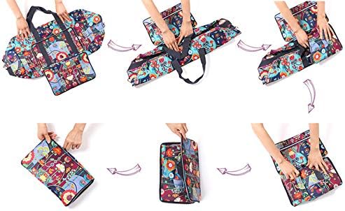 Large Foldable Travel Duffle Bag For Women Hospital Bag Cute Floral Tote Handbag Shoulder Weekender Overnight Carry On Checked Luggage Bag For Girls 4 Large Foldable Travel Duffle Bag For Women Hospital Bag Cute Floral Tote Handbag Shoulder Weekender Overnight Carry On Checked Luggage Bag For Girls