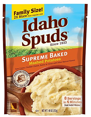 Idaho Spuds Family Size, Supreme Baked Mashed Potatoes, 6 Count - Thumbnail 2