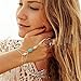 Andyle Vintage Boho Bohemia Turquoise Bracelet Slave Link Finger Ring Silver Chain Charm
