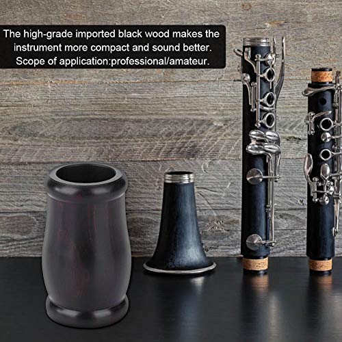 Ebony Black Tube Tube Tube Tube Clarinet (Internal 23MM)