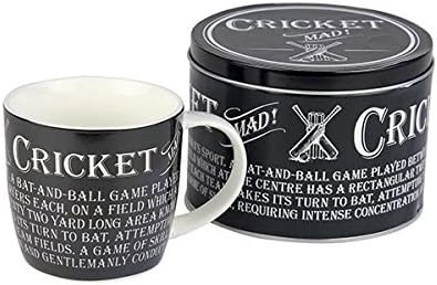 Ultimate Gift For Man 8809 Cricket Mug in Tin by Ultimate Gift For Man