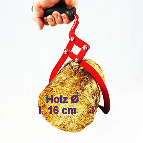 BUZE Holz-Handpackzange Ãffnung ca. 26 cm Handpackzange Holzzange Hebezange Zange Holz Forst Wald – Bild 4