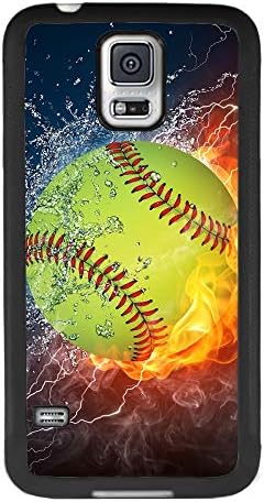 Samsung Galaxy S5 case Softball Full Body Case Cover Screen Protector Heavy Duty Protection case Shockproof case for Samsung Galaxy S5
