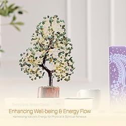 YUVDIPR Green Aventurine Gemstone Money Tree Feng