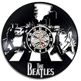 The Beatles Art Vinyl Wall Clock Fan Gift Children's Room Decor Idea Home Art Party