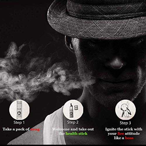 Royal Swag Herbal Cigarette Clove 100% 1x10 Nicotine & Tobacco Free Cigarettes - Pack of 1 - Thumbnail 5