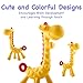 Giraffe Baby Teether Toy | Natural & Organic BPA-Free Silicone | Textured Infant Teething Relief | Freezable and Dishwasher-Safe | Cute Chew Toys for Boys, Girls, Babies, Toddlers, Newborn