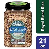 RiceSelect Royal Blend, Texmati White, Brown, Wild, and Red Rice, 21 oz Jar