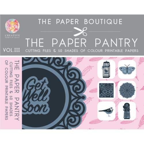 The Paper Boutique Paper Pantry-Cutting Files-Vol 3 USB Collection, Various
