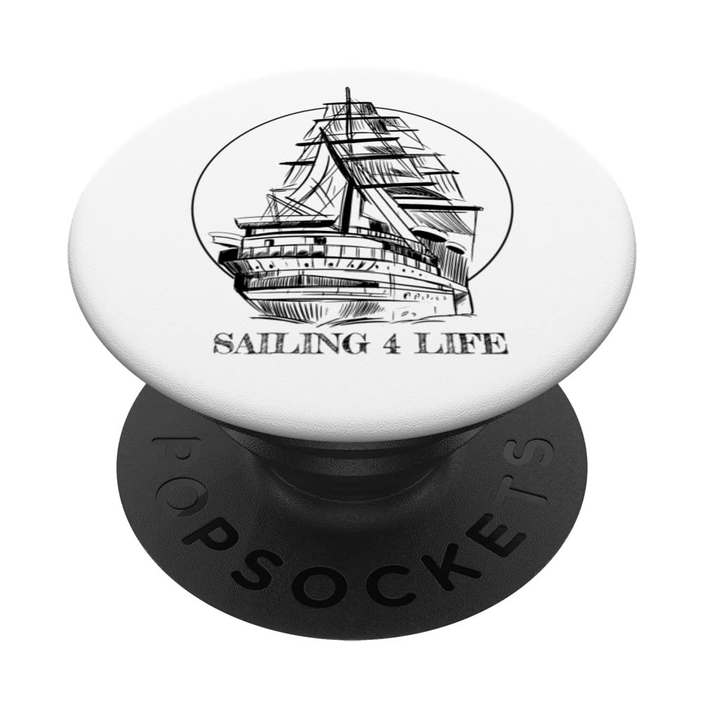 Sailboat sailing PopSockets Swappable PopGrip