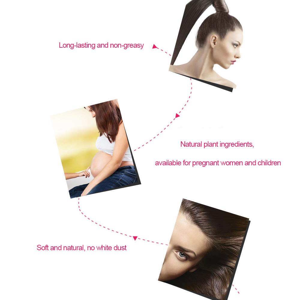 Hair Finishing Stick, Baby Hairs Gel for Flyaway Hair Finishing and Styling, Natural Plant Ingredients, Suitable for Women and Kids, 2 PCS : Beauty