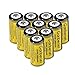Garberiel 10-Pack 3.7v 16340 Li-ion Rechargeable Battery CR123A Battery for LED Flashlight