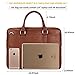 VICUNA POLO Briefcases For Men Laptop Handbag Messenger Bag Mens Business Bag(brown)